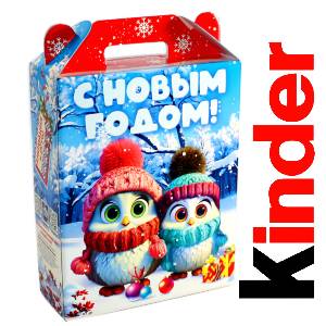Детский подарок на Новый Год в жестяной упаковке весом 830 грамм по цене 3297 руб в Чехове